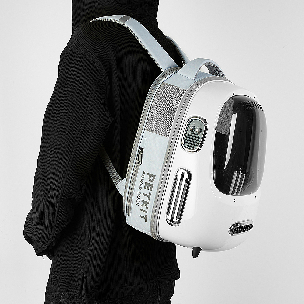 PETKIT BREEZY 2 Smart Katzentransporttasche | Weiss